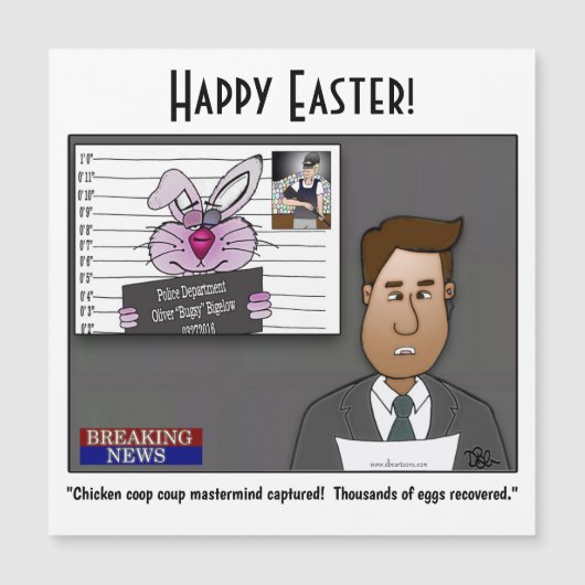 Chicken Coop Coup Magnetkarte (Vorderseite)