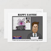 Chicken Coop Coup Osterfeiertag Postkarte (Vorne/Hinten)