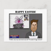 Chicken Coop Coup Osterfeiertag Postkarte (Vorderseite)