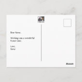 Chicken Coop Coup Osterkarte Postkarte (Rückseite)