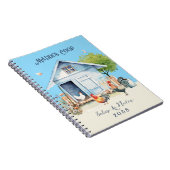 Chicken Coop Manager für kundenspezifische Noteboo Notizblock (Rechte Seite)