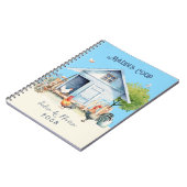 Chicken Coop Manager für kundenspezifische Noteboo Notizblock (Linke Seite)