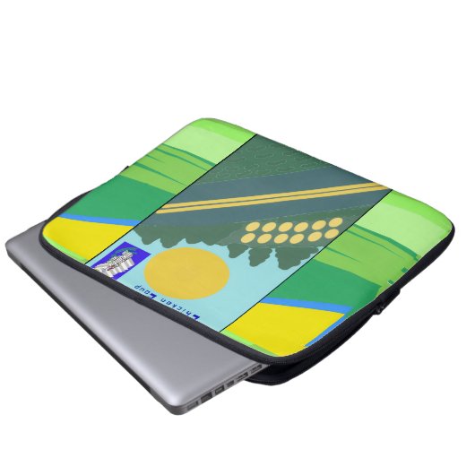 Chicken Coup Electronics Bag Laptopschutzhülle (Vorne Knopf)