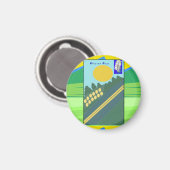 Chicken Coup Magnet (Vorderseite/Rückseite)