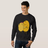Chicken Couples Wedding Anniversary Sweatshirt (Vorne ganz)