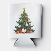 Chicken Cow Goat Horse Farm Animal Farmer Christma Dosenkühler (Vorderseite)