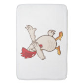 Chicken Dabbing Bauer Dab Tanz Badematte (Vorderseite Vertikal)
