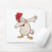 Chicken Dabbing Bauer Dab Tanz Mousepad (Mit Mouse)