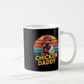 Chicken Dad Retro Farm Animal Lover  Kaffeetasse