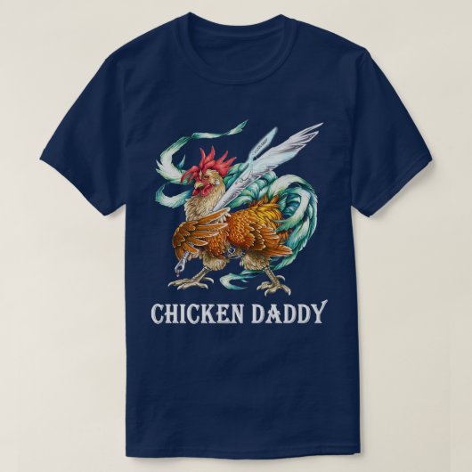 Chicken Daddy Chicken Dad Farmer Poultry Farmer  T-Shirt (Design vorne)