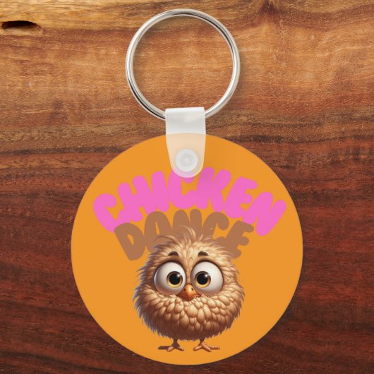 Chicken Dance Schlüsselanhänger (Rückseite)