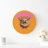 Chicken Dance Wall Clock Große Wanduhr (Zuhause)
