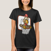 Chicken Dunking Basketball T-Shirt (Vorderseite)