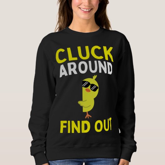 Chicken Easter Chick   1 Sweatshirt (Vorderseite)