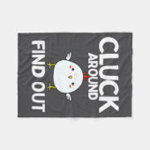 Chicken Easter Chick Fleecedecke (Vorderseite (Horizontal))