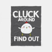 Chicken Easter Chick Fleecedecke (Vorderseite)