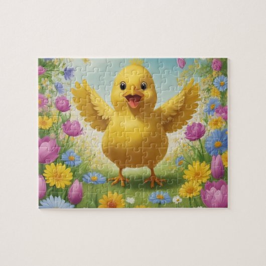 Chicken Easter Jigsaw Puzzle (Horizontal)