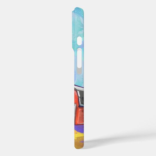 Chicken Electronics Case-Mate iPhone Hülle (Rückseite / Links)