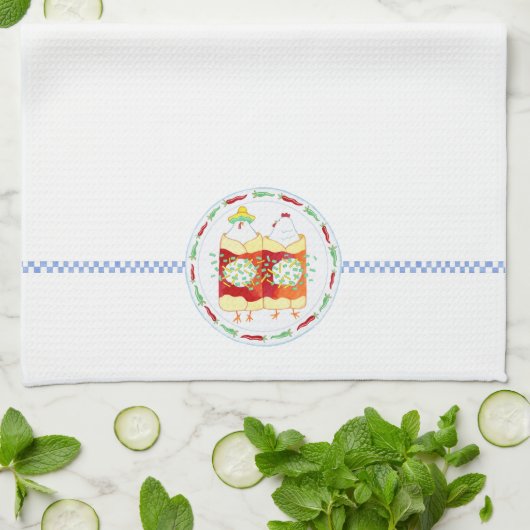 Chicken Enchilada - Küchentuch (Gefaltet)