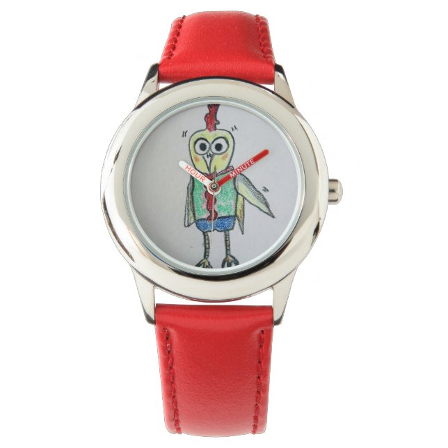 Chicken eWatch Watch Armbanduhr (Vorderseite)