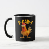 Chicken F-Caw-F Classic Cool Unique Tasse (Links)