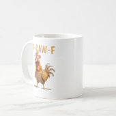 Chicken F-Caw-F Classic Kaffeetasse (Vorderseite Links)
