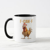 Chicken F-Caw-F Classic Tasse (Links)