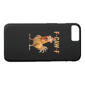 Chicken F-Caw-F Funny Trendy Case-Mate iPhone Hülle (Rückseite (Horizontal))