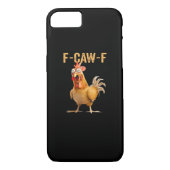 Chicken F-Caw-F Funny Trendy Case-Mate iPhone Hülle (Rückseite)