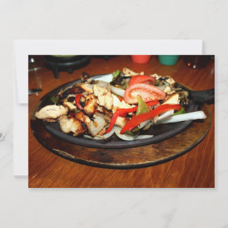 Chicken Fajitas Einladung
