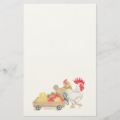 Chicken Family Stationery  Briefpapier (Vorderseite)
