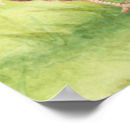 Chicken Farm  Poster (Ecke)