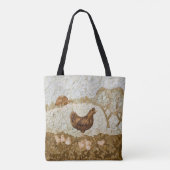 Chicken Farm Tote Bag Full Print Tasche (Rückseite)
