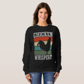 Chicken Farmer Chicken Whisper Farm Animal Poultry Sweatshirt (Vorne ganz)