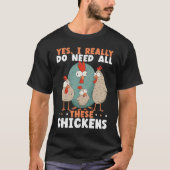 Chicken Farmer Chicken Whisper Farm Animal Poultry T-Shirt (Vorderseite)