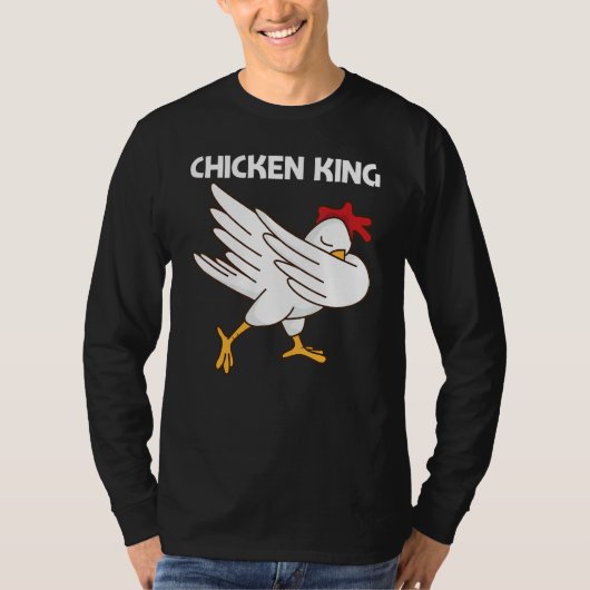 Chicken For Men Dad Poultry Rooster Egg T-Shirt (Vorderseite)