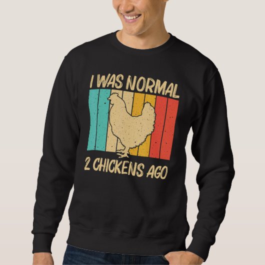 Chicken For Men Women Chicken Farmer Poultry Sweatshirt (Vorderseite)