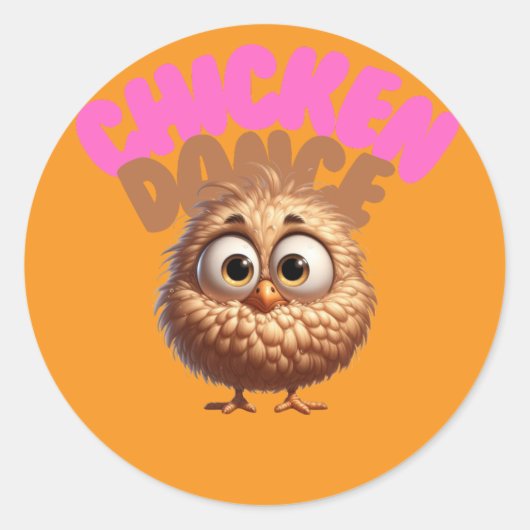 Chicken Fun Sticker (Vorderseite)