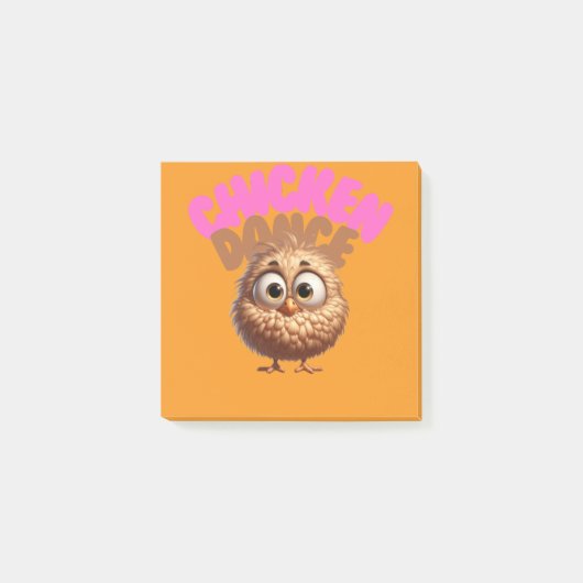Chicken Fun Sticky Notes Post-it Klebezettel (Vorderseite)