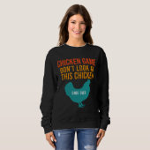 Chicken Game Don Sweatshirt (Vorne ganz)