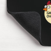 Chicken Game Dont Look At The Chicken Funny Chick  Mousepad (Ecke)