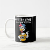 Chicken Game Humorous Family Tee - Uni-adults &amp Kaffeetasse (Links)