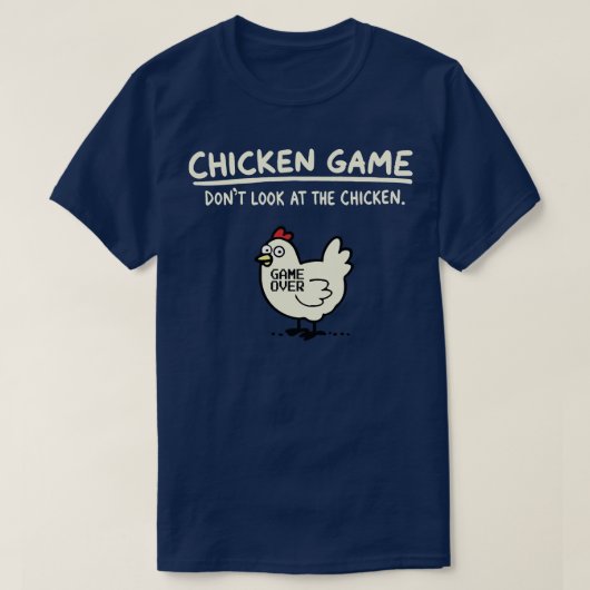 Chicken Game Kids Long Sleeve T-Shirt (Design vorne)