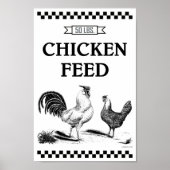 CHICKEN GEFÜTTERT POSTER (Vorne)