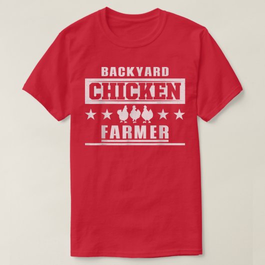 Chicken Girls Farm Backyard Chicken Farmer  T-Shirt (Design vorne)