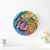 CHICKEN GROßE WANDUHR (Zuhause)