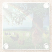 Chicken Heaven Glasuntersetzer (Rückseite)