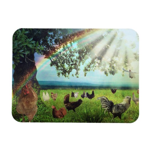 Chicken Heaven Magnet (Horizontal)