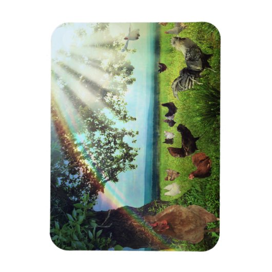 Chicken Heaven Magnet (Vertikal)