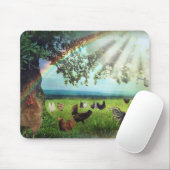 Chicken Heaven Mousepad (Mit Mouse)